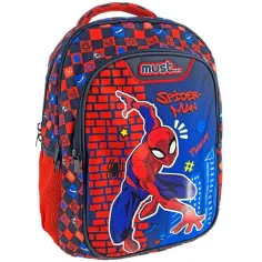 Marvel: Plecak szkolny Spider-Man z trzema przegrodami 32x18x43cm