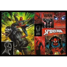 Marvel: Spider-Man kontra Venom, puzzle 2x200 elementów - Trefl zdjęcie 2