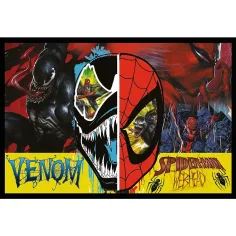 Marvel: Spider-Man kontra Venom, puzzle 2x200 elementów - Trefl zdjęcie 3
