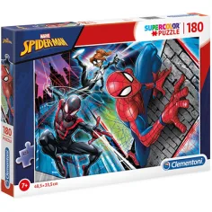 Marvel Spider-Man Supercolor puzzle 180 sztuk - Clementoni