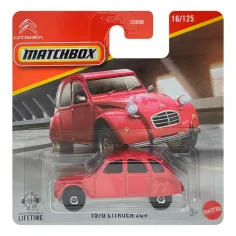 Matchbox: 1970 Citroën 2CV czerwony samochodzik 1/64 - Mattel