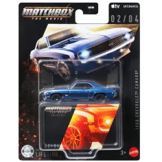 Matchbox A Film: 1969 Chevrolet Camaro kolekcjonerski samochód 1/64 - Mattel