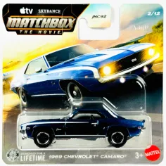 Matchbox A Film: 1969 Chevrolet Camaro samochód zabawkowy 1/64 - Mattel