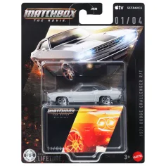 Matchbox A Film: 1971 Dodge Challenger kolekcjonerski samochód 1/64 - Mattel