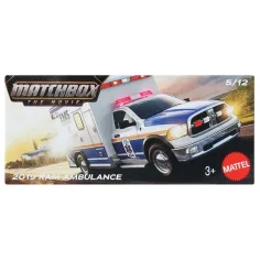 Matchbox A Film: 2019 RAM Ambulans w kartonowym pudełku 1/64 – Mattel
