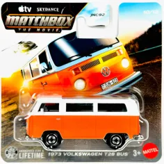 Matchbox Film: 1973 Volkswagen T2B Bus mały samochód 1/64 - Mattel