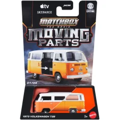 Matchbox Film: 1973 Volkswagen T2B otwierany samochodzik 1/64 – Mattel zdjęcie 1