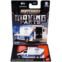 Matchbox Film: 2019 Dodge RAM Karetka otwierany samochodzik 1/64 – Mattel