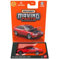 Matchbox Ruchome Części: 1991 Acura Legend Coupe otwierany samochodzik 1/64 - Mattel