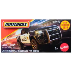 Matchbox: Samochód ciężarowy 2024 Chevrolet Silverado PPV w pudełku 1/64 - Mattel