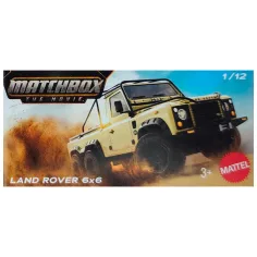 Matchbox: Samochód Land Rover 6x6 w pudełku 1/64 - Mattel