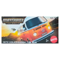 Matchbox: Samochód w pudełku 1973 Volkswagen T2B Bus 1/64 - Mattel
