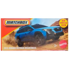 Matchbox: Samochód zabawkowy 2023 Subaru Outback Wilderness w pudełku 1/64 - Mattel