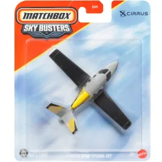 Matchbox: Sky Busters Cirrus SF50 Vision Jet samolot 1/64 – Mattel