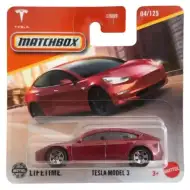Matchbox: Tesla Model 3 samochodzik 1/64 – Mattel