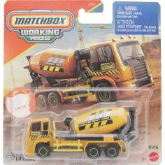 Matchbox: Working Rigs Cement King maszyna budowlana 1/64 - Mattel