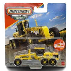 Matchbox: Working Rigs MBX Road Grader maszyna budowlana 1/64 - Mattel