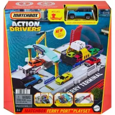Matchbox: Zestaw do zabawy z holownikiem z samochodzikiem - Mattel