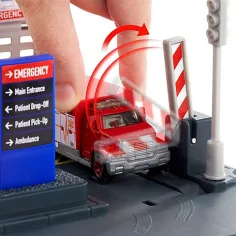 Matchbox: Zestaw zabawkowy z helikopterem stacji ratunkowej - Mattel zdjęcie 3