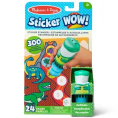 Melissa&Doug: Sticker WOW! Pieczątka z naklejkami – Dinozaur – Spin Master