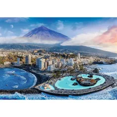 Miasto Teneryfa, Hiszpania 1000 sztuk HQ puzzle układanka - Trefl zdjęcie 2