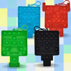 Minecraft Bubblers Mini Pop-it niespodzianka breloczek 1 szt. zdjęcie 2
