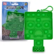 Minecraft Bubblers Mini Pop-it niespodzianka breloczek 1 szt.
