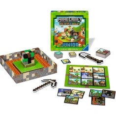 Minecraft: Builders & Biomes junior gra planszowa - Ravensburger zdjęcie 2