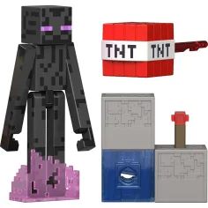 Minecraft: Figura postaci Enderman z akcesoriami - Mattel zdjęcie 2