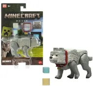 Minecraft: Film Minecrafta – figurka akcji Dennis wilk z akcesoriami – Mattel