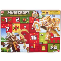 Minecraft kalendarz adwentowy z 24 niespodziankami – Mattel