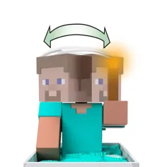 Minecraft RC zdalnie sterowany wózek górniczy z figurką Steve'a – Mattel zdjęcie 6