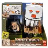 Minecraft: Zestaw figurek akcji głównego złoczyńcy z filmu Minecraft – Mattel