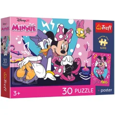 Minnie Mysz i przyjaciele 30-elementowa premium układanka - Trefl zdjęcie 1