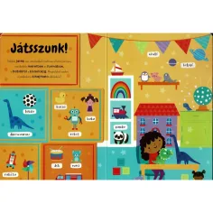 Moje pierwsze słowa - angielsko-węgierska książka z modułem dźwiękowym zdjęcie 3