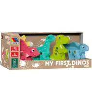 Molto: Nature Moja pierwsza dinozaur drewniana figurka zestaw 4 sztuki