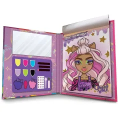 Monster High: Książeczka z makijażem i kolorowanką, 44 strony – Lisciani zdjęcie 2
