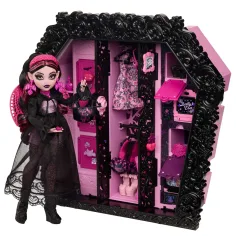 Monster High Modny Szafek z Lalką Draculaurą - Mattel zdjęcie 2