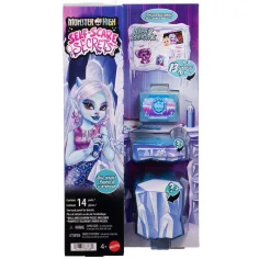 Monster High Pielęgnacja potworów Abbey Bominable z akcesoriami - Mattel