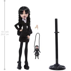 Monster High x Środa – lalka Wednesday Addams z akcesoriami – Mattel zdjęcie 3