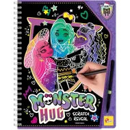 Monster High: Zestaw do tworzenia obrazków przytulanek potwornych – Lisciani
