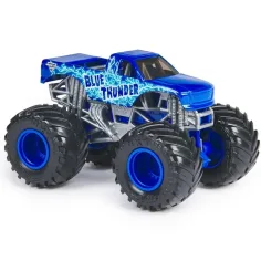 Monster Jam: Blue Thunder monster truck samochód – 1:64 – Spin Master zdjęcie 2
