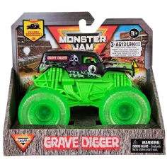 Monster Jam: Podświetlany Grave Digger – 1/43 - Spin Master