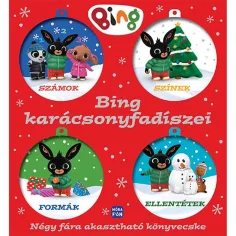 Móra: Bing ozdoby choinkowe - Cztery mini książeczki do powieszenia na choince