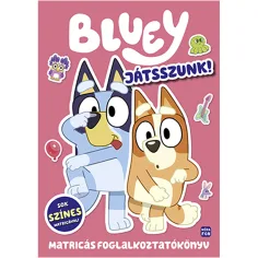 Móra: Bluey – Bawmy się! książka z naklejkami