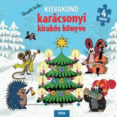 Móra: Książka z puzzlami o Małym Kreciku na Boże Narodzenie