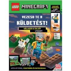 Móra: LEGO Minecraft – Poprowadź swoją misję! książka z zadaniami