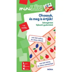 Móra: miniLÜK Czytamy i rozumiemy! - Ćwiczenia rozwijające rozumienie tekstu