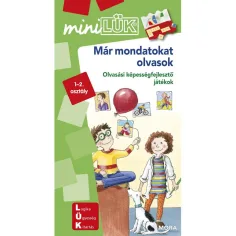 Móra: miniLÜK Już czytam zdania - Gry rozwijające umiejętności czytania dla klasy 1–2