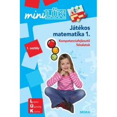 Móra: miniLÜK Gra matematyczna 1. - Zadania rozwijające kompetencje klasa 1